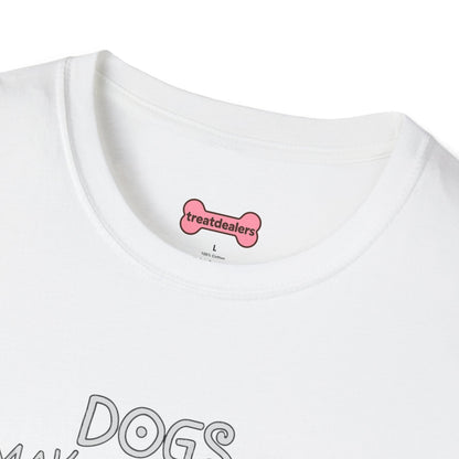 Dog Lover T-Shirt "Dogs make me happy"