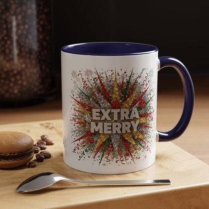 Mug 'Extra Merry' (11oz/15oz)