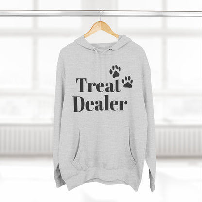 Fleece Hoodie:  "Treat Dealer" with Mastiff Logo