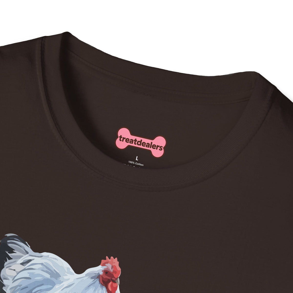 T-Shirt 'Easily Distracted By Peckers' Funny Shirt Chicken Lover Tee