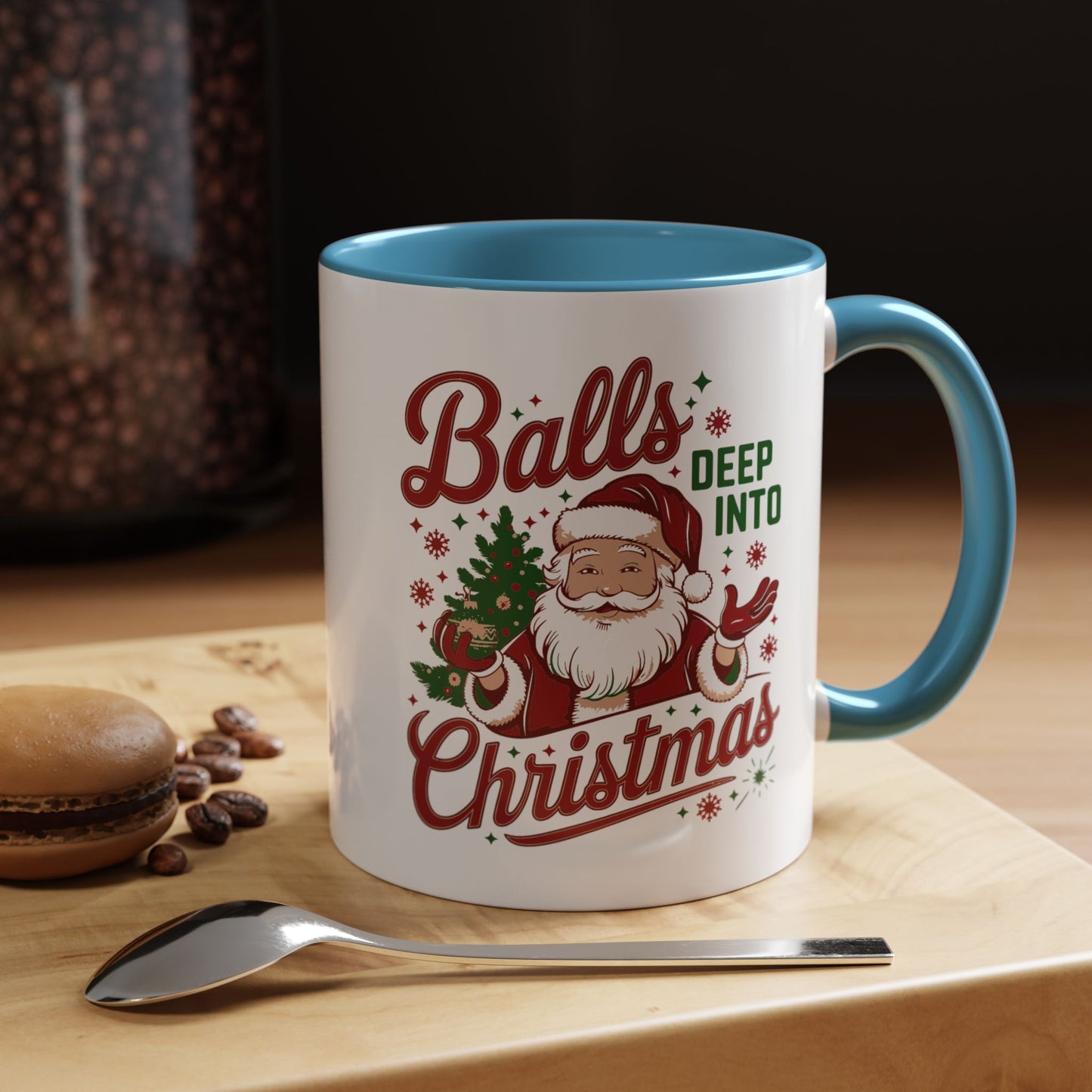 Mug  'Balls deep into Christmas' Christmas (11oz/15oz)