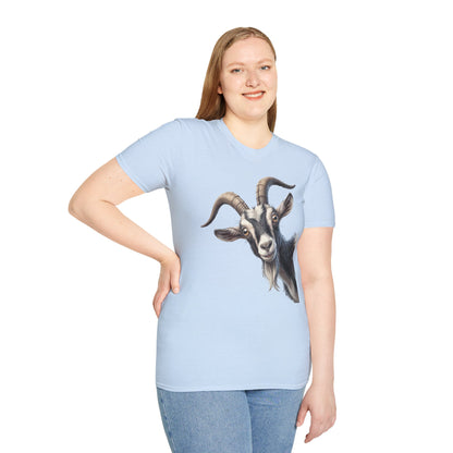 Funny Goat Lover T-Shirt — Cute Goat Graphic Tee for Animal Fans