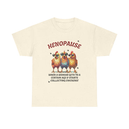 T-Shirt: Henopause Humor Vintage-Inspired