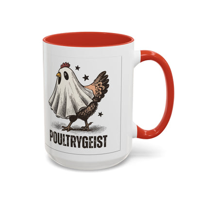 Mug 'Poultry Geist' Fall Halloween (11oz/15oz)