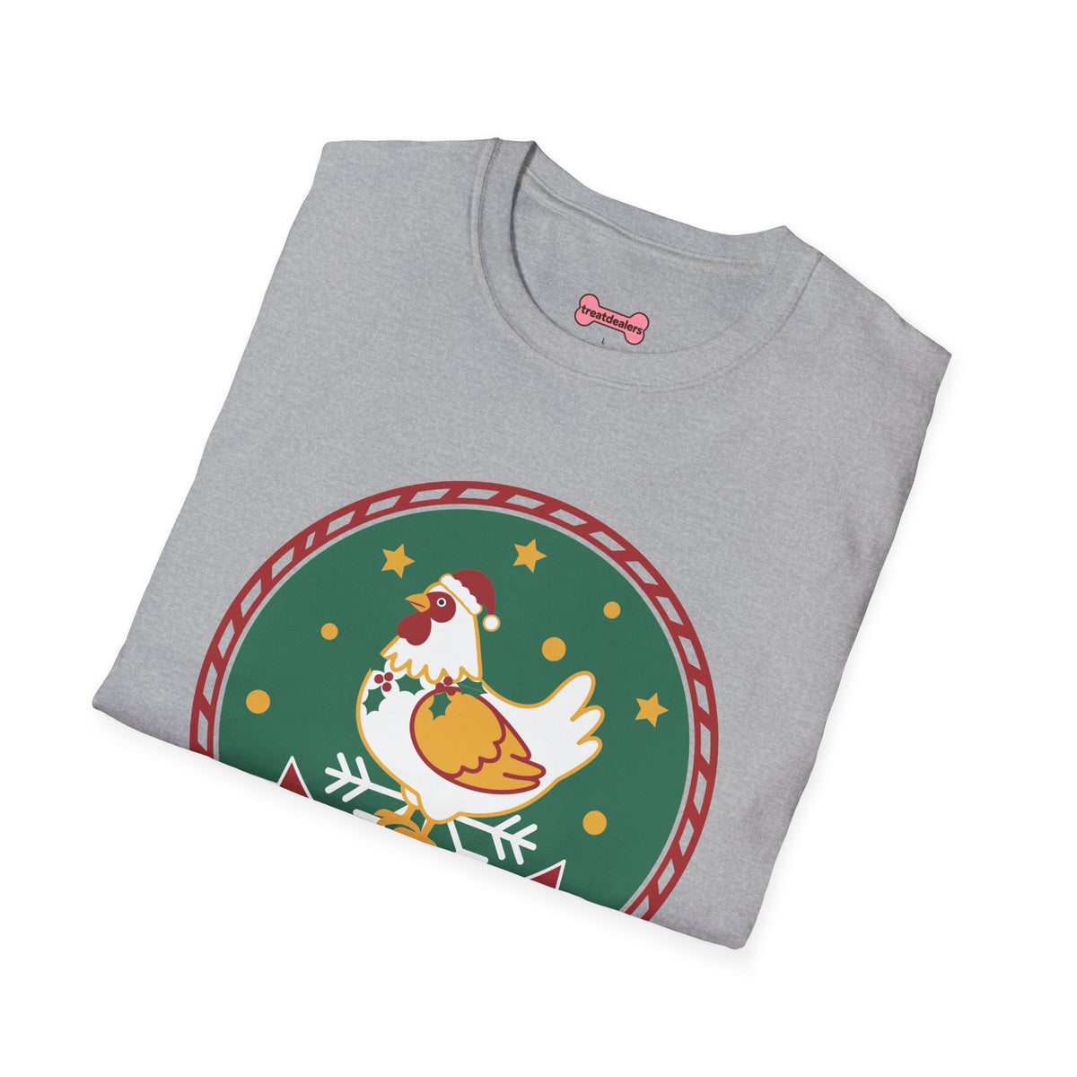 Christmas Unisex T-Shirt 'Merry Chick Mas' Funny Holiday Shirt