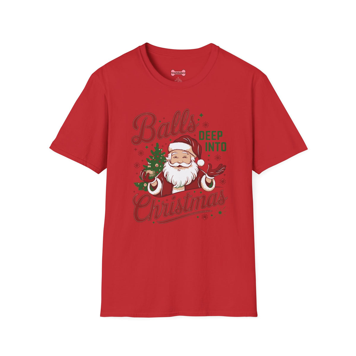 Christmas T-Shirt 'Balls deep into Christmas'