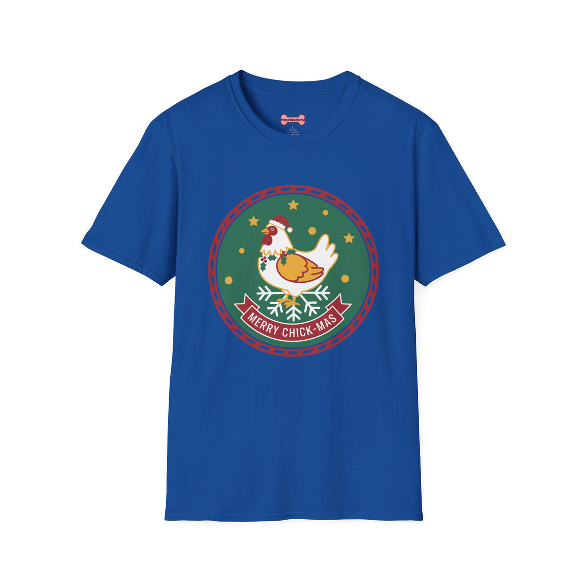 Christmas Unisex T-Shirt 'Merry Chick Mas' Funny Holiday Shirt