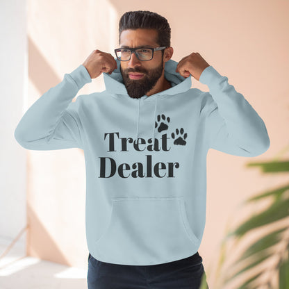 Fleece Hoodie: "Treat Dealer"