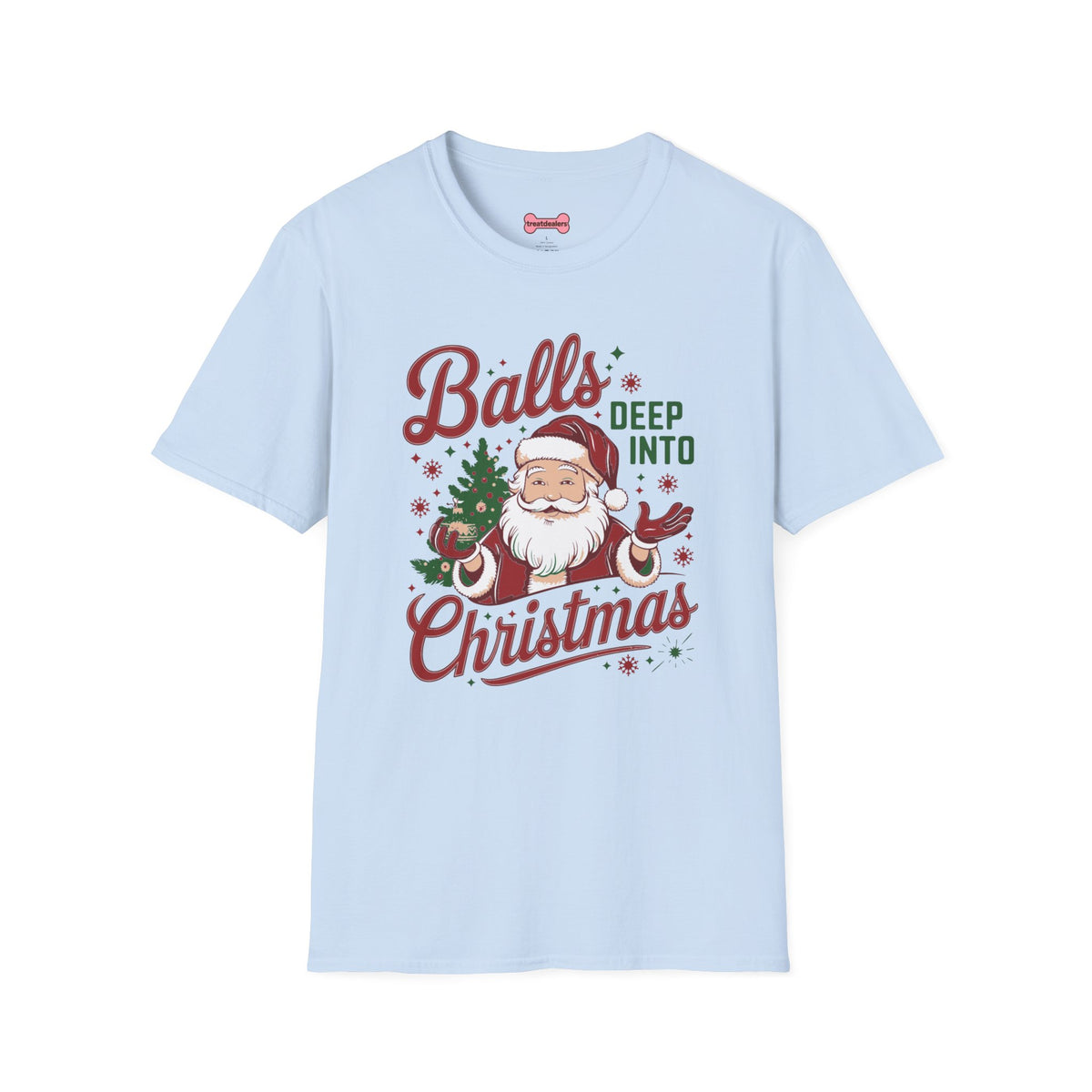 Christmas T-Shirt 'Balls deep into Christmas'
