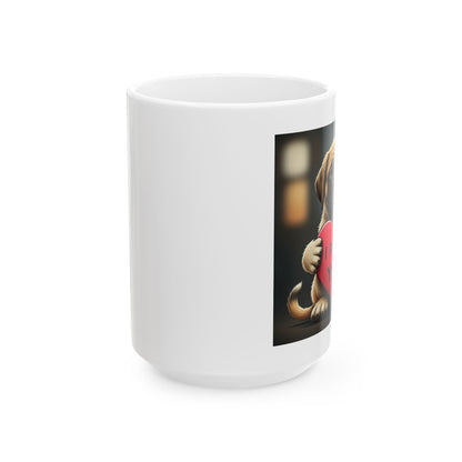 Coffee/Tea Mug: "I ruff you"  (11oz/15oz)