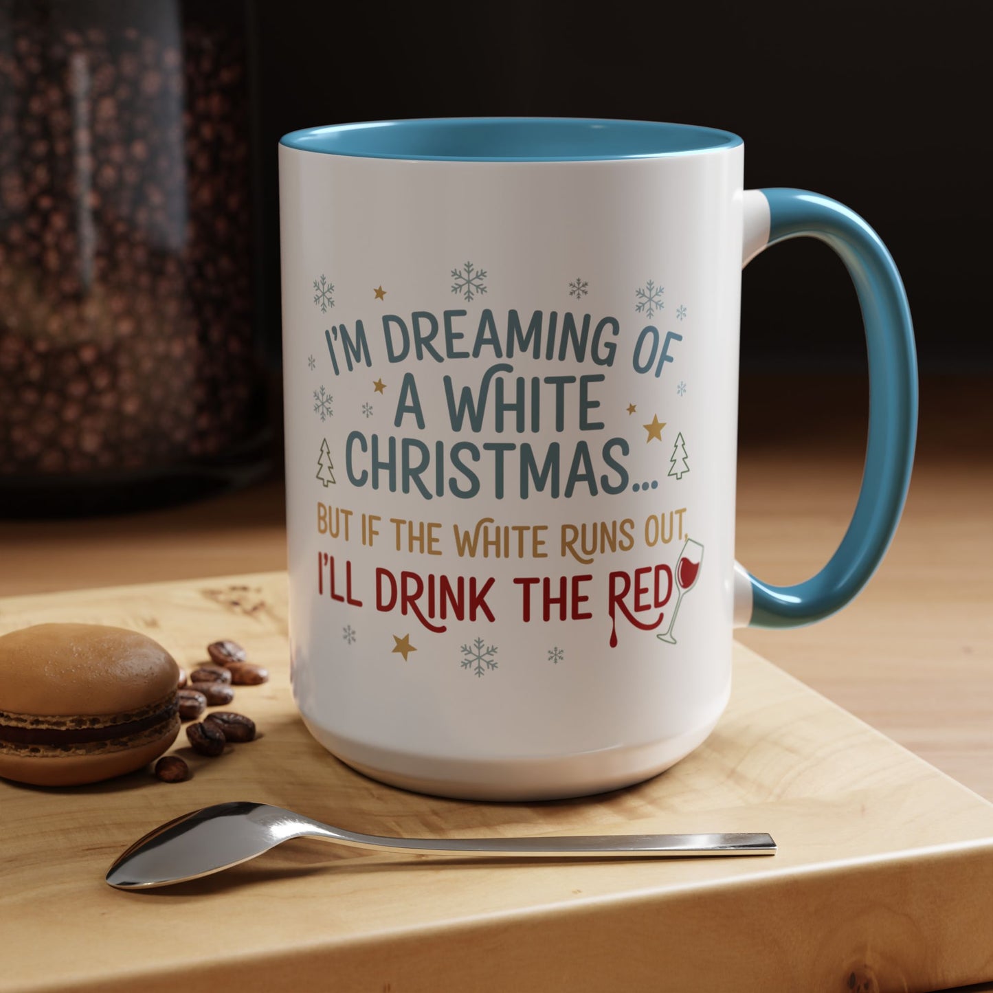 Mug  'Dreaming of a White Christmas' Fall Christmas (11oz/15oz)