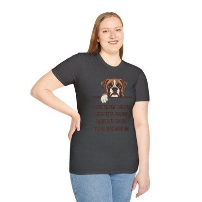 T-Shirt 'Every Snack you make - Boxer' Funny Shirt Boxer Dog Lover Tee
