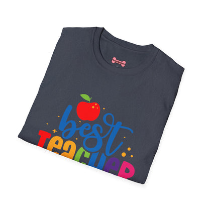 T-Shirt: "Best Teacher Ever" Teacher Appreciation Gift, Thank You Teacher Tee,
