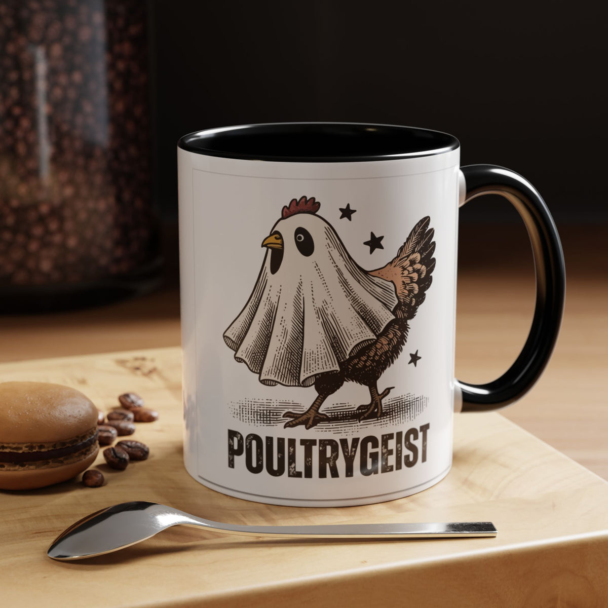 Mug 'Poultry Geist' Fall Halloween (11oz/15oz)