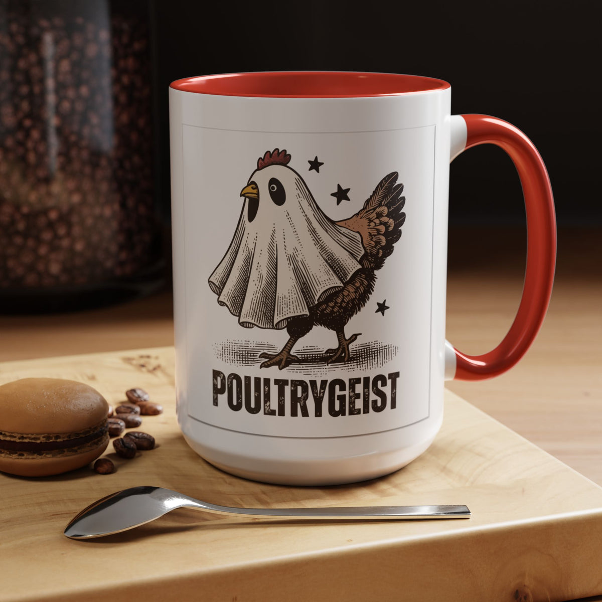 Mug 'Poultry Geist' Fall Halloween (11oz/15oz)