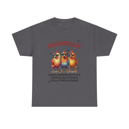 T-Shirt: Henopause Humor Vintage-Inspired
