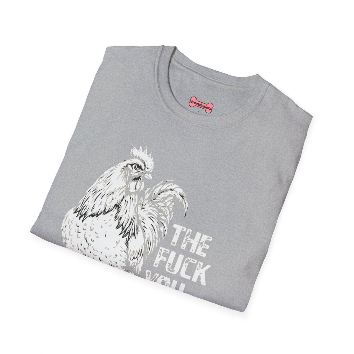 Funny Chicken Lover T-Shirt "The Fuck Are You Lookin' At?" Chicken Graphic Tee
