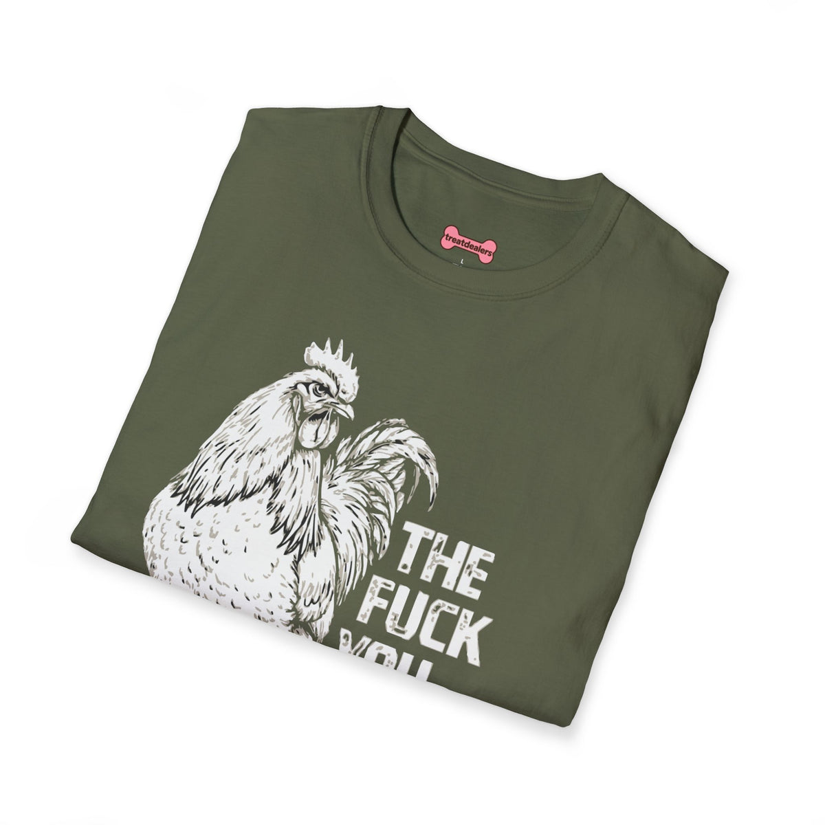 Funny Chicken Lover T-Shirt "The Fuck Are You Lookin' At?" Chicken Graphic Tee