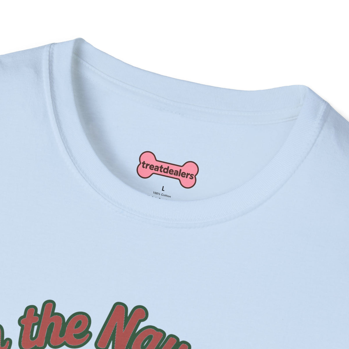 Christmas Unisex T-Shirt 'On the Naughty List and Loving It' Funny Holiday Shirt
