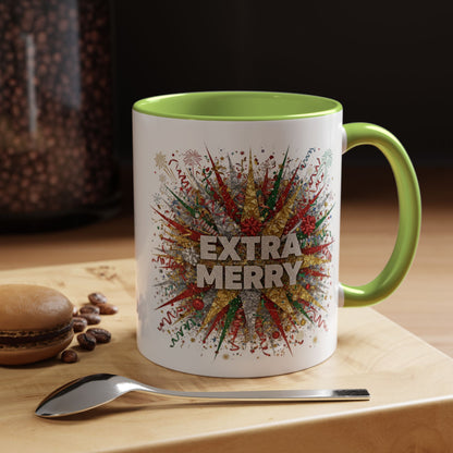 Mug 'Extra Merry' (11oz/15oz)