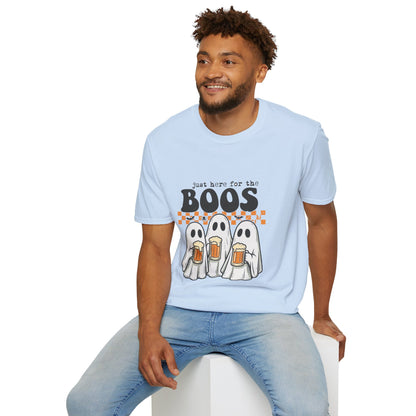 T-Shirt: Halloween "Just here for the Boos"
