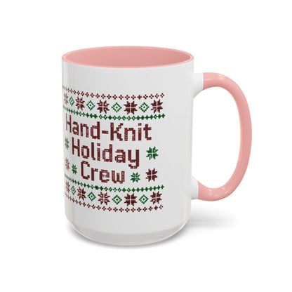 Coffee Mug 'Hand-Knit Holiday Crew' (11oz/15oz)