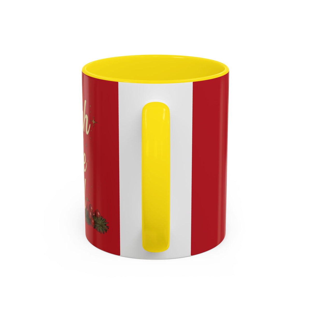 Festive 'Sleigh Ride Fuel' Coffee Holiday Mug (11oz/15oz)