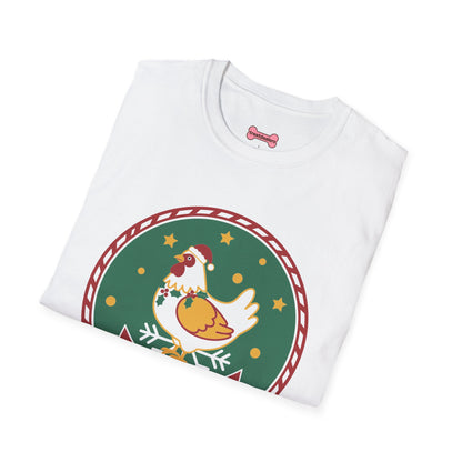 Christmas Unisex T-Shirt 'Merry Chick Mas' Funny Holiday Shirt