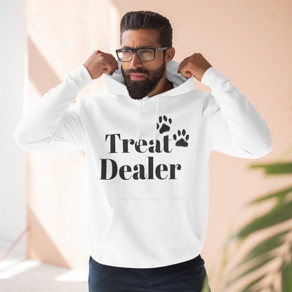 Fleece Hoodie: "Treat Dealer"