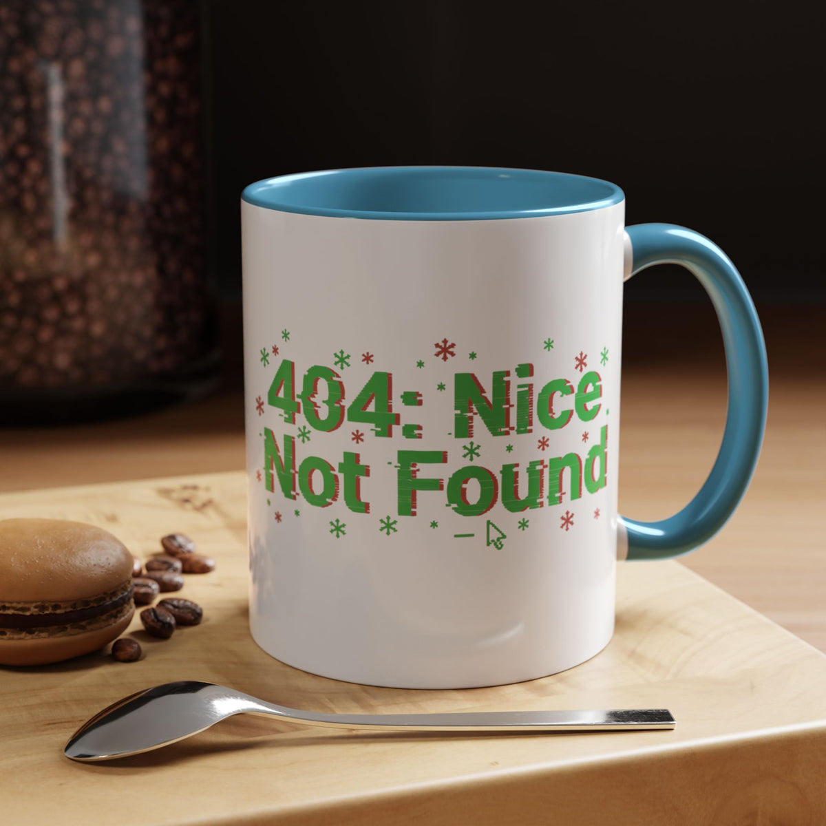 Mug '404 Nice not found' Christmas (11oz/15oz)