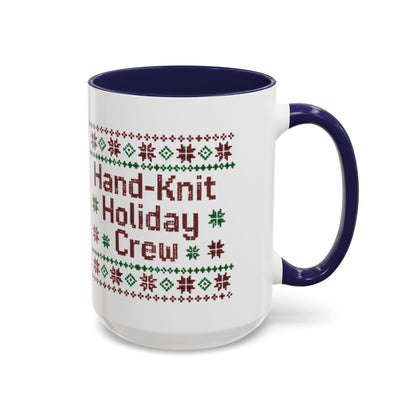 Coffee Mug 'Hand-Knit Holiday Crew' (11oz/15oz)