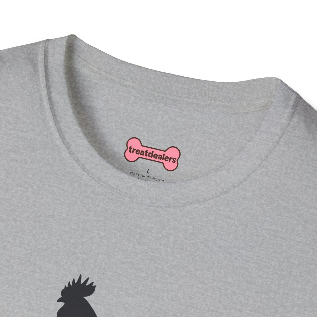 Unisex T-Shirt 'Chickens are like Potato Chips' Funny Shirt Chicken Lover Tee Black