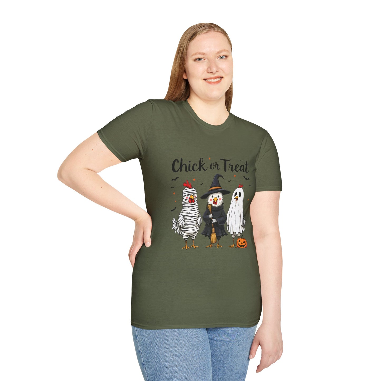 T-Shirt: "Chick or Treat" Halloween