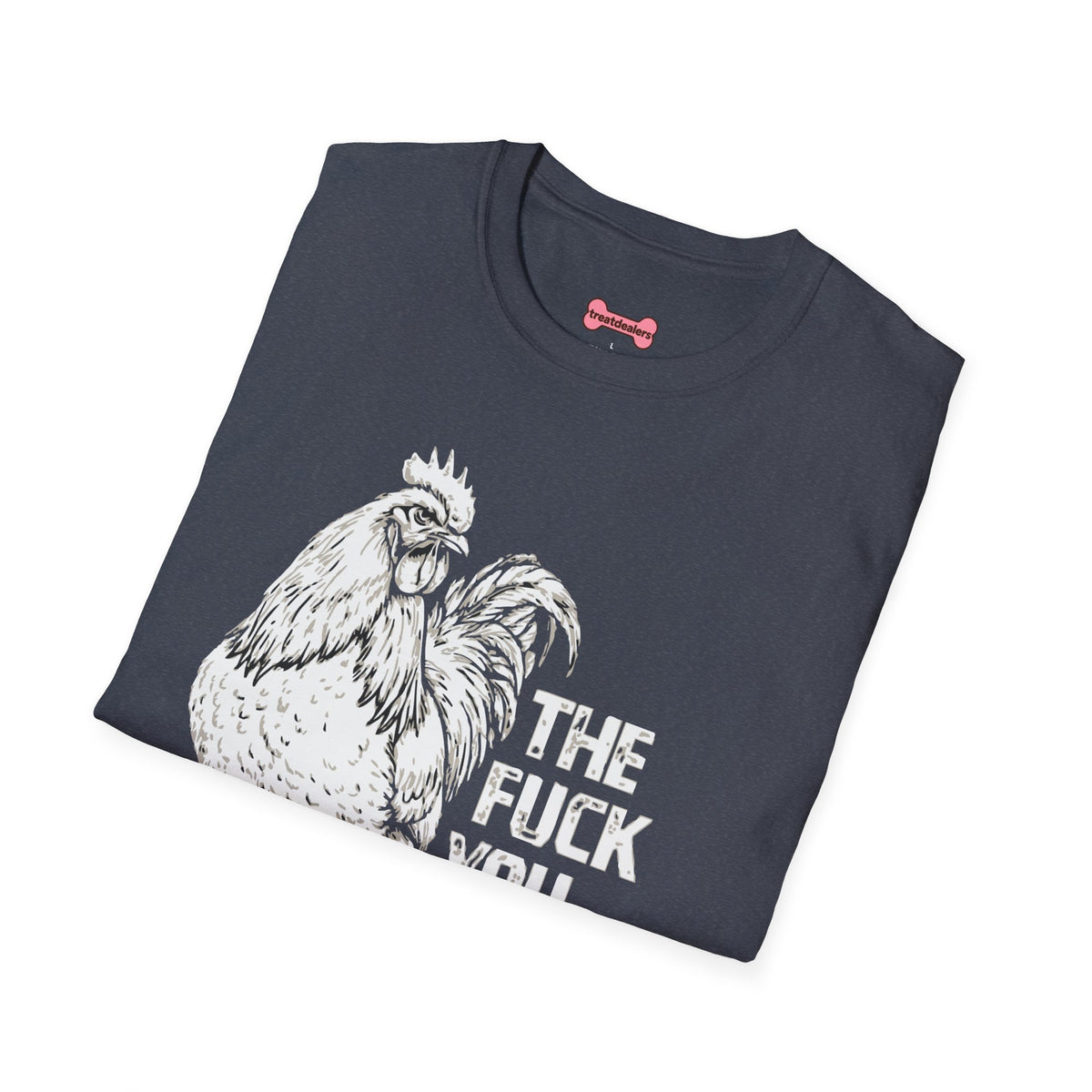 Funny Chicken Lover T-Shirt "The Fuck Are You Lookin' At?" Chicken Graphic Tee