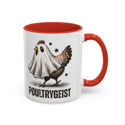 Mug 'Poultry Geist' Fall Halloween (11oz/15oz)