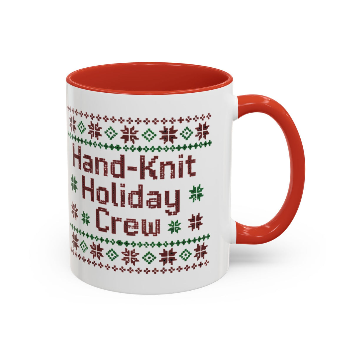Coffee Mug 'Hand-Knit Holiday Crew' (11oz/15oz)