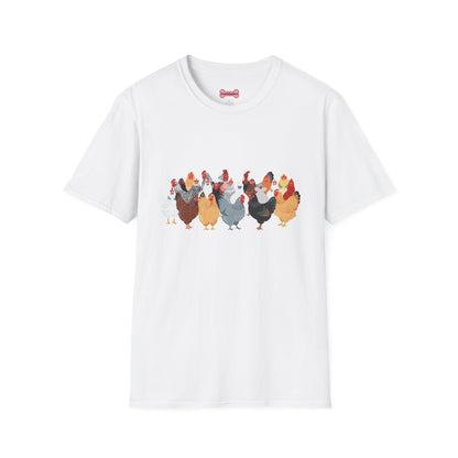 T-Shirt 'Chickens' Funny Shirt chickens Lover Tee