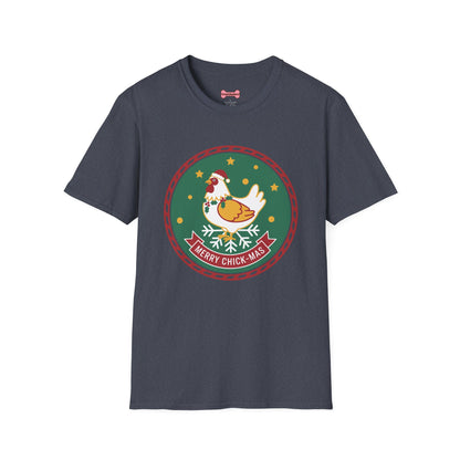 Christmas Unisex T-Shirt 'Merry Chick Mas' Funny Holiday Shirt