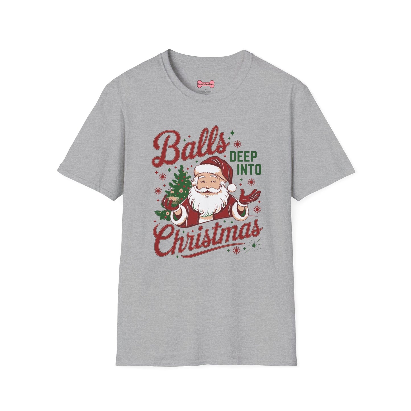 Christmas T-Shirt 'Balls deep into Christmas'