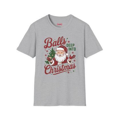 Christmas T-Shirt 'Balls deep into Christmas'