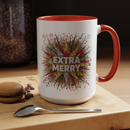 Mug 'Extra Merry' (11oz/15oz)