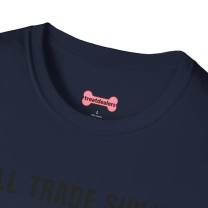T-Shirt 'Will Trade Sibling For Some Chickens' Funny Shirt Chicken Lover Tee
