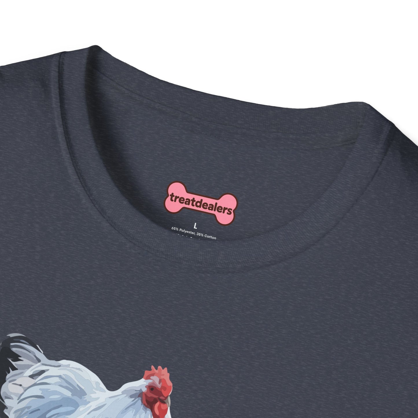 T-Shirt 'Easily Distracted By Peckers' Funny Shirt Chicken Lover Tee
