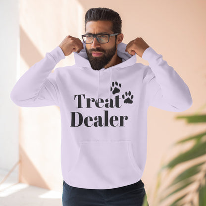 Fleece Hoodie: "Treat Dealer"