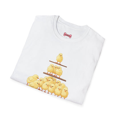 T-Shirt 'Chicken Math' Funny Shirt Chicken Lover Tee