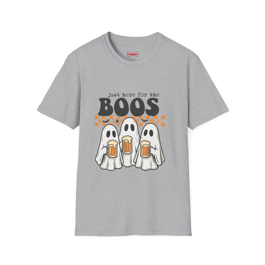 T-Shirt: Halloween "Just here for the Boos"