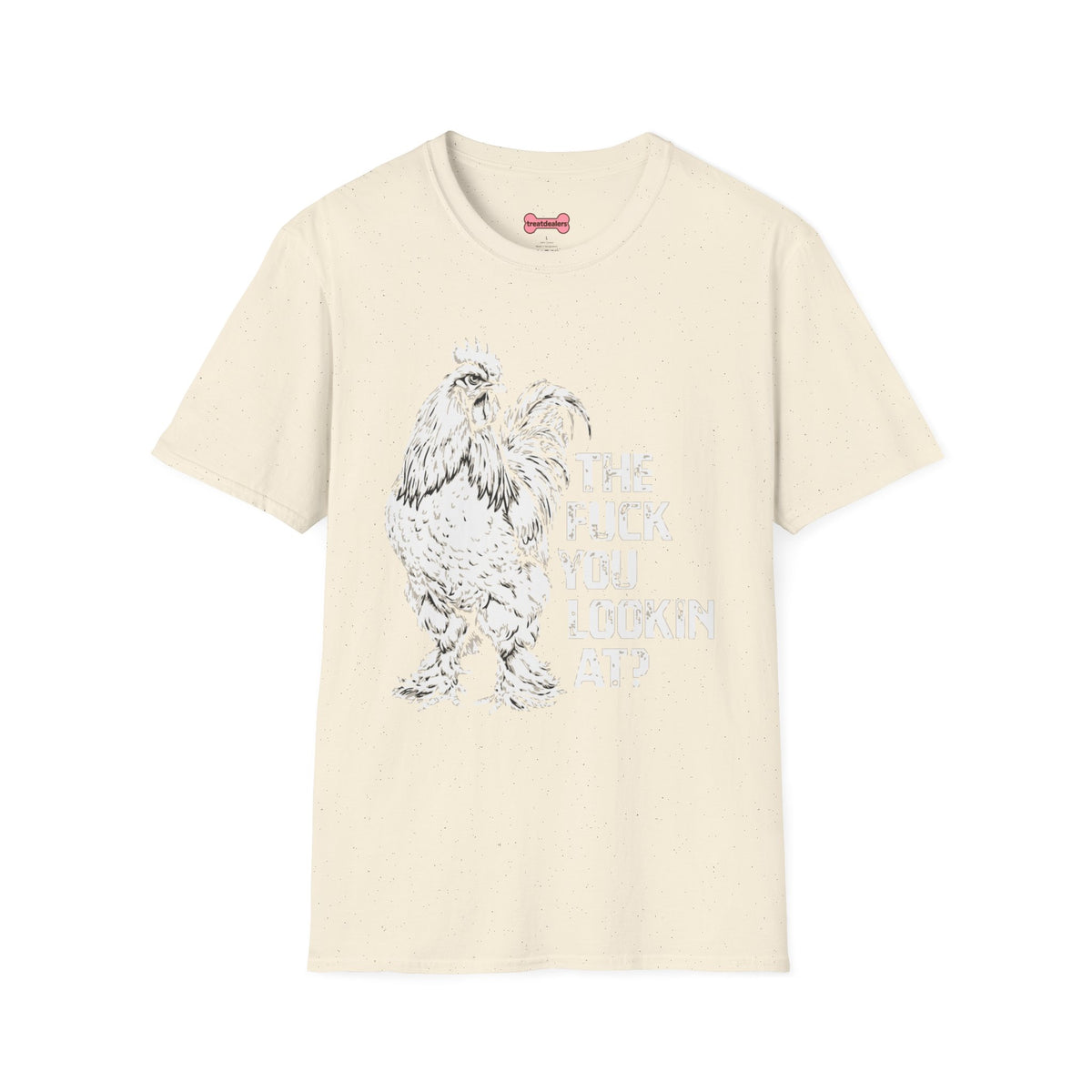 Funny Chicken Lover T-Shirt "The Fuck Are You Lookin' At?" Chicken Graphic Tee