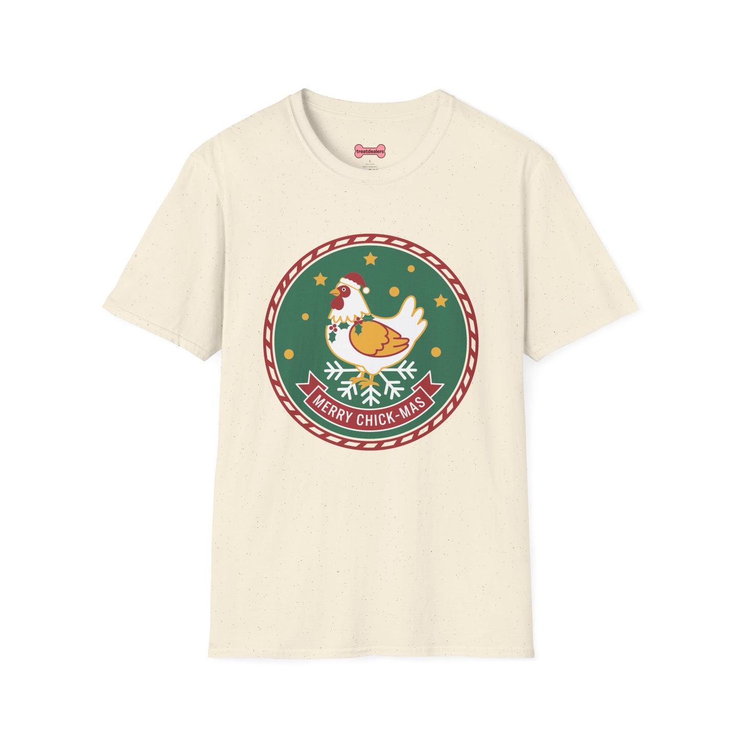 Christmas Unisex T-Shirt 'Merry Chick Mas' Funny Holiday Shirt