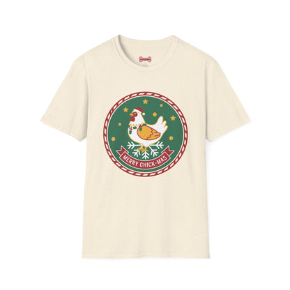 Christmas Unisex T-Shirt 'Merry Chick Mas' Funny Holiday Shirt