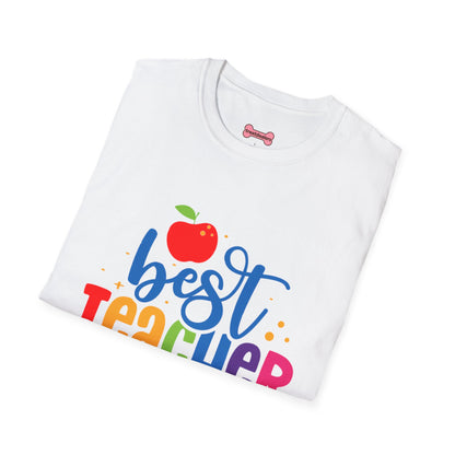 T-Shirt: "Best Teacher Ever" Teacher Appreciation Gift, Thank You Teacher Tee,